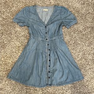 Madewell denim dress size 10